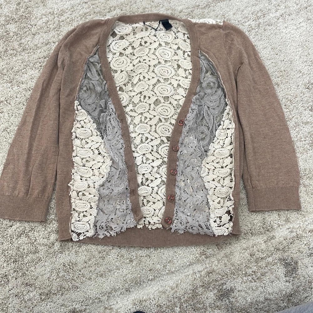 BKE Lace Cardigan